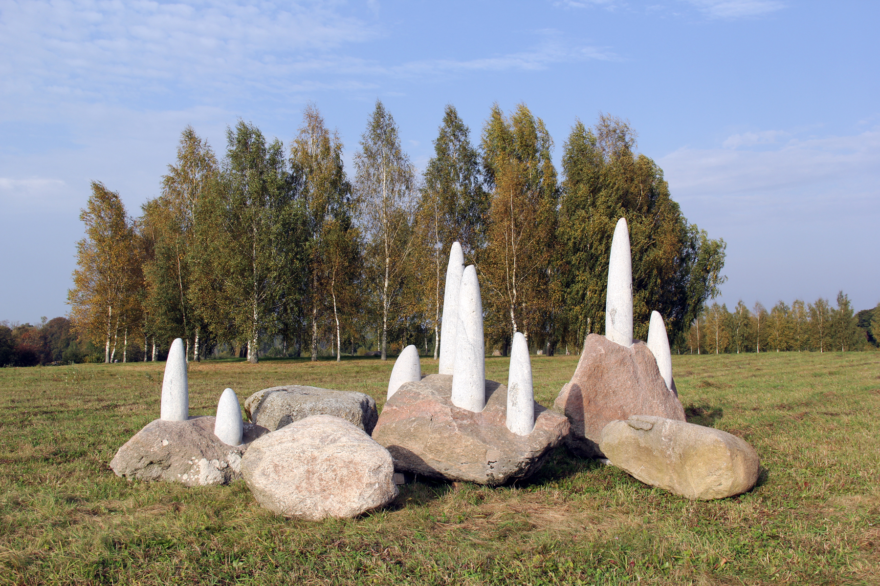 A new exhibition in Pedvāle Art Park